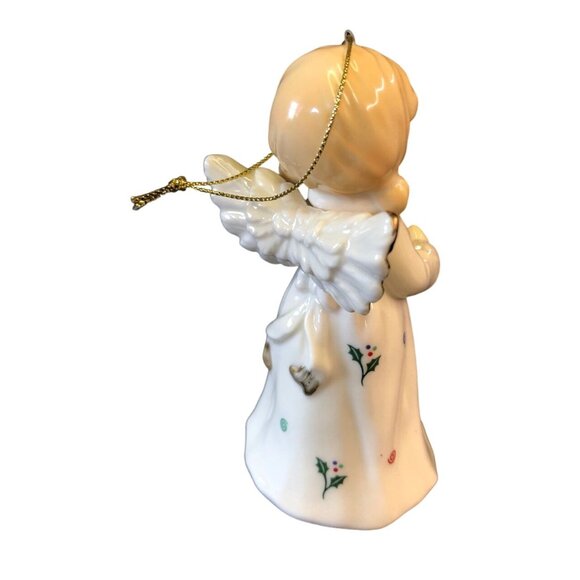 Formalities Porcelain Angel Musical Ornament Christmas Baum Bros Works Boxed - Picture 7 of 10